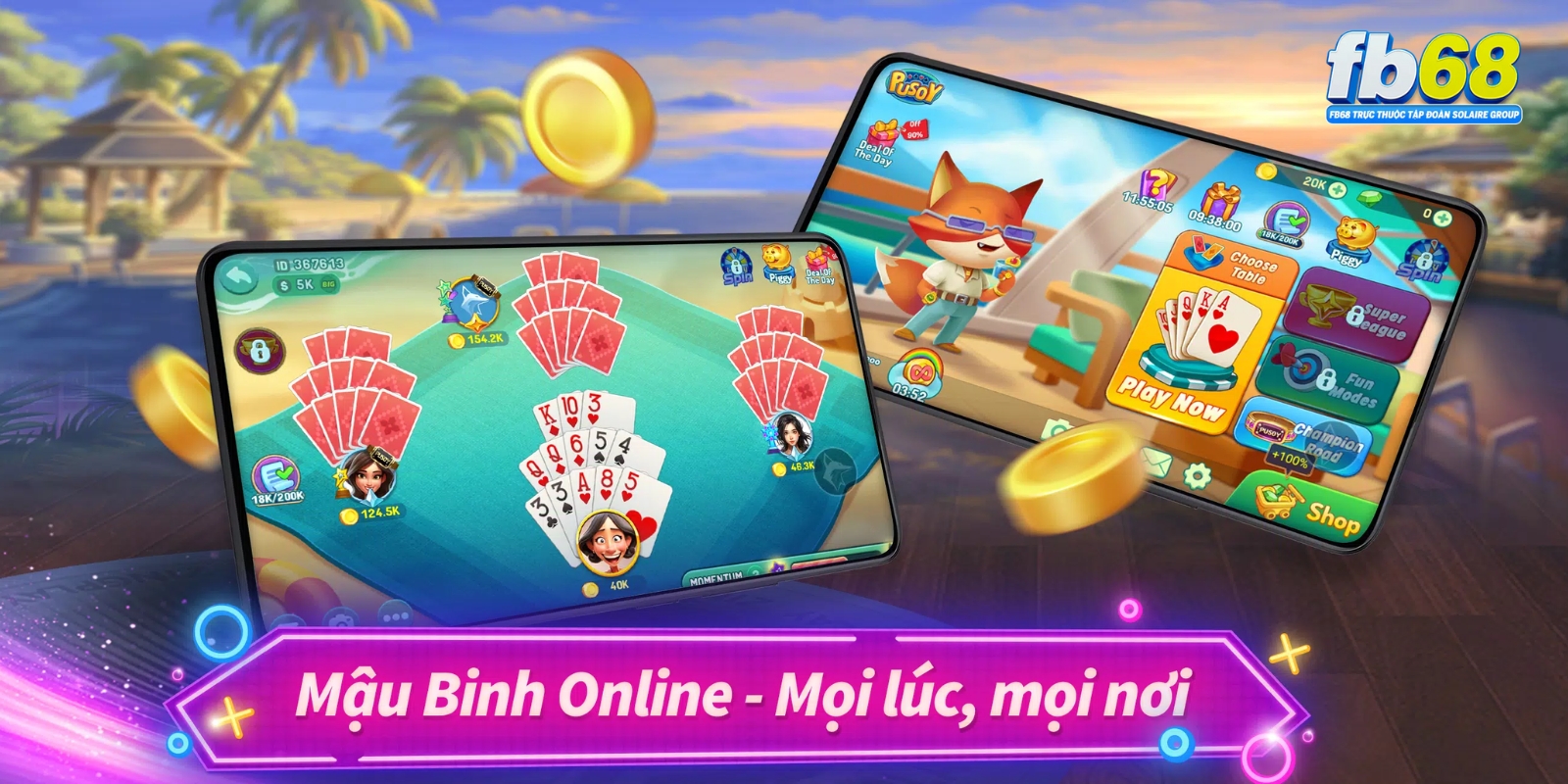 Mậu Binh FB68 - Game bài chiến thuật, trí tuệ đỉnh cao 1 Ưu điểm nổi bật khi chơi Mậu binh tại FB68