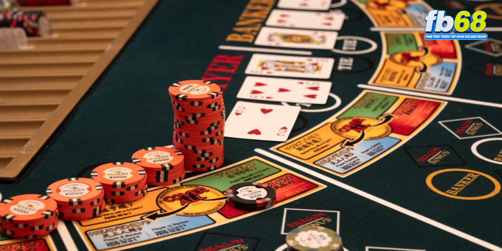 Các cửa cược chính trong Baccarat FB68 Các cửa cược chính trong Baccarat FB68
