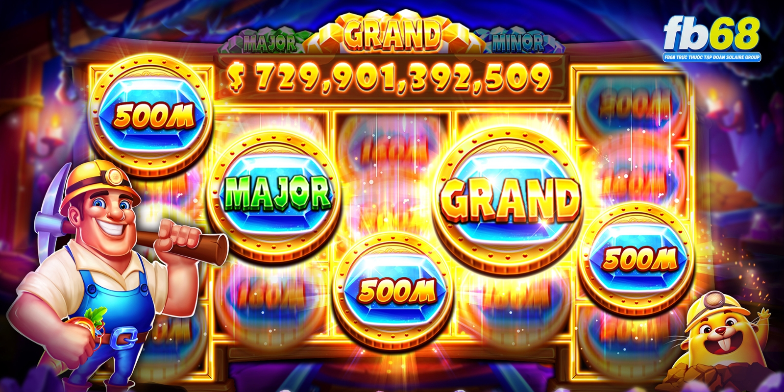 Nổ hũ FB68 - Sân Chơi Game Đổi Thưởng Hàng Đầu Hiện Nay 1 Game Jackpot